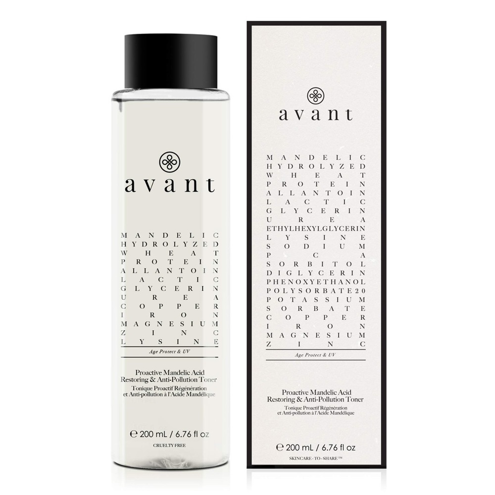 AVANT SKINCARE Proactive Mandelic Acid Restoring & Anti-Pollution Toner | NIB